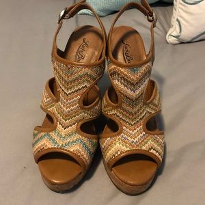 Lucky Brand Wedges, Size 7.5
